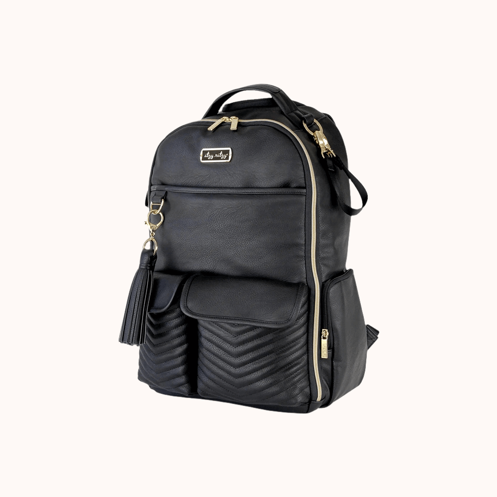 black leather jetsetter backpack Ubbi Steel Diaper Pail, Gold