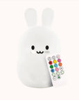 Lumipets LED bunny night light accompanied by its remote control