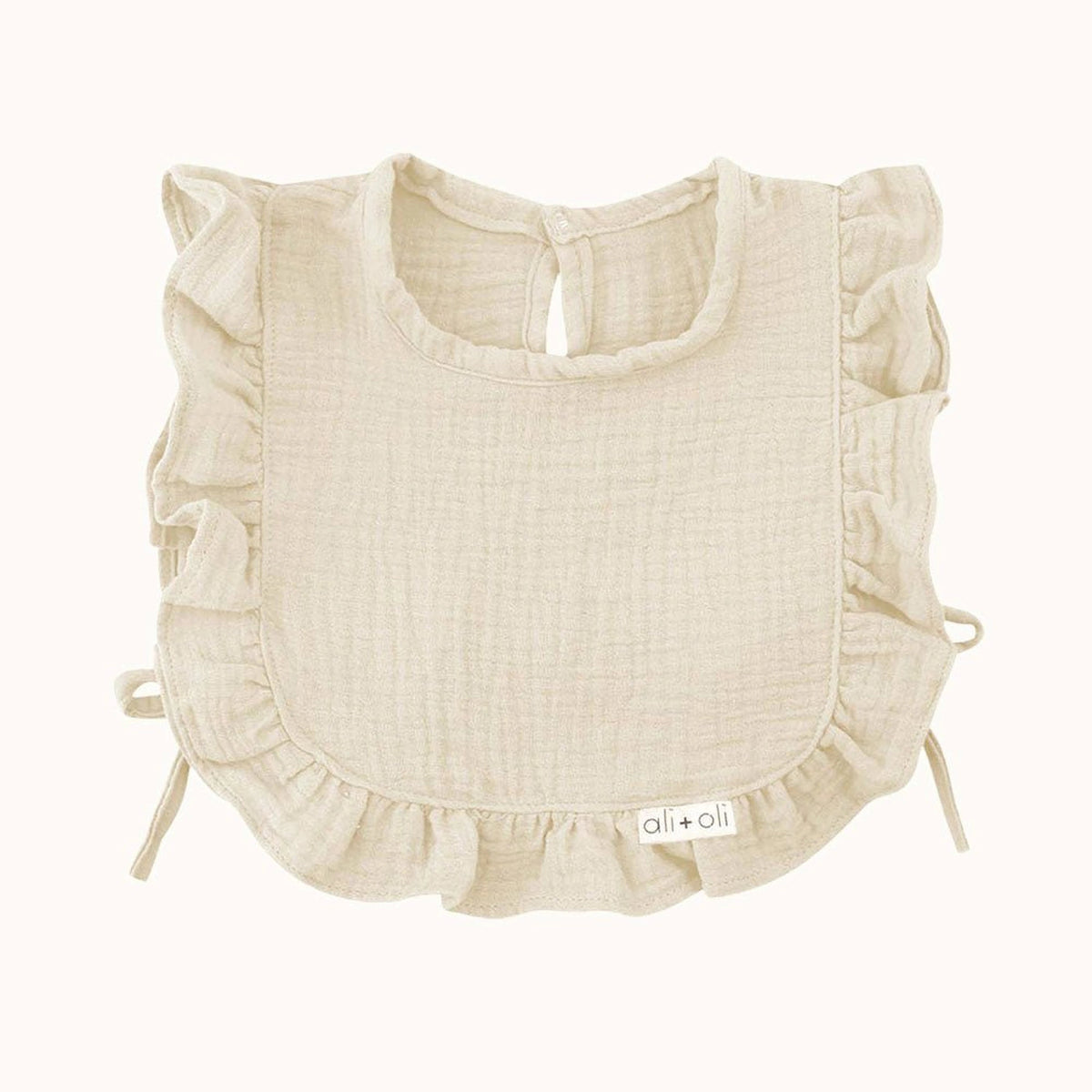 Muslin Ruffled Bibs Feeding Essentials for Babies & Toddlers