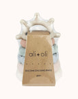 Ali + Oli Soft Silicone Stacking Ring Tower packaging