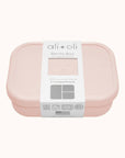 Ali+Oli Blush Silicone Food Container for meals on-the-go