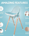 Children of Design 6 in 1 High Chair - Minnie Little Things