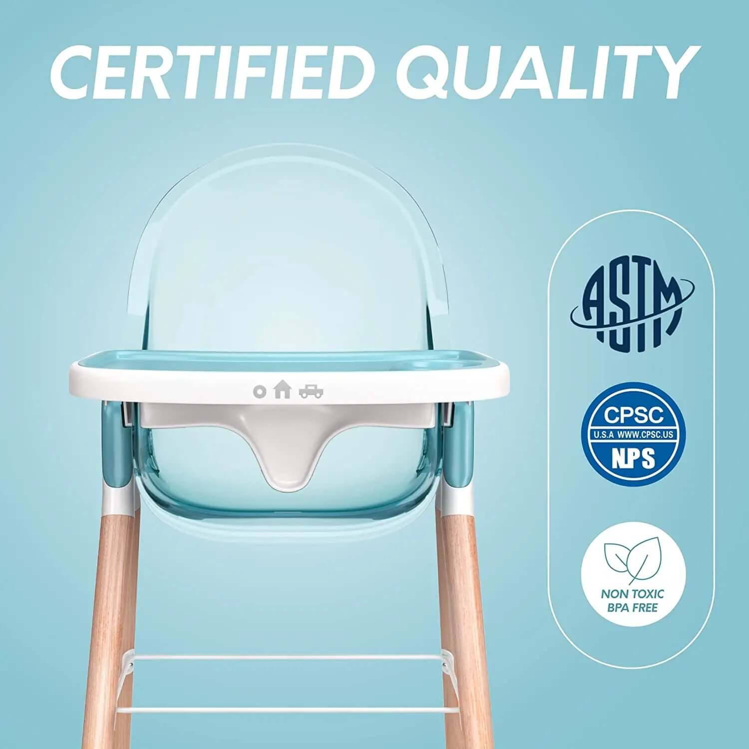 Children of Design 6 in 1 High Chair - Minnie Little Things