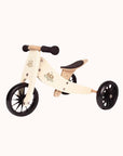 Kinderfeets Tiny Tot 2 - in - 1 Wooden Balance Bike Cream - Minnie Little Things