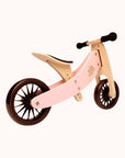 Kinderfeets Tiny Tot Plus, Wooden Balance Bike and Tricycle for Children 18 months +, Adjustable Seat and Puncture Proof Tires - Minnie Little Things