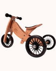 Kinderfeets Tiny Tot Plus, Wooden Balance Bike and Tricycle for Children 18 months +, Adjustable Seat and Puncture Proof Tires - Minnie Little Things