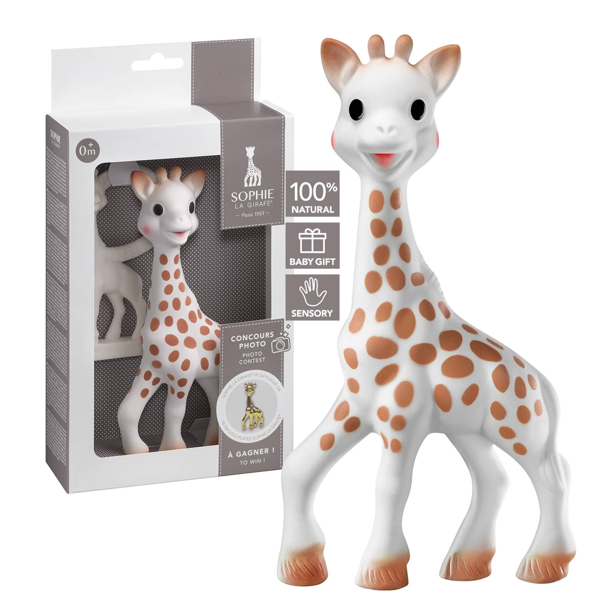 Sophie la Girafe Gift Set - Award Winner Teether in Premium Gift Case - Minnie Little Things