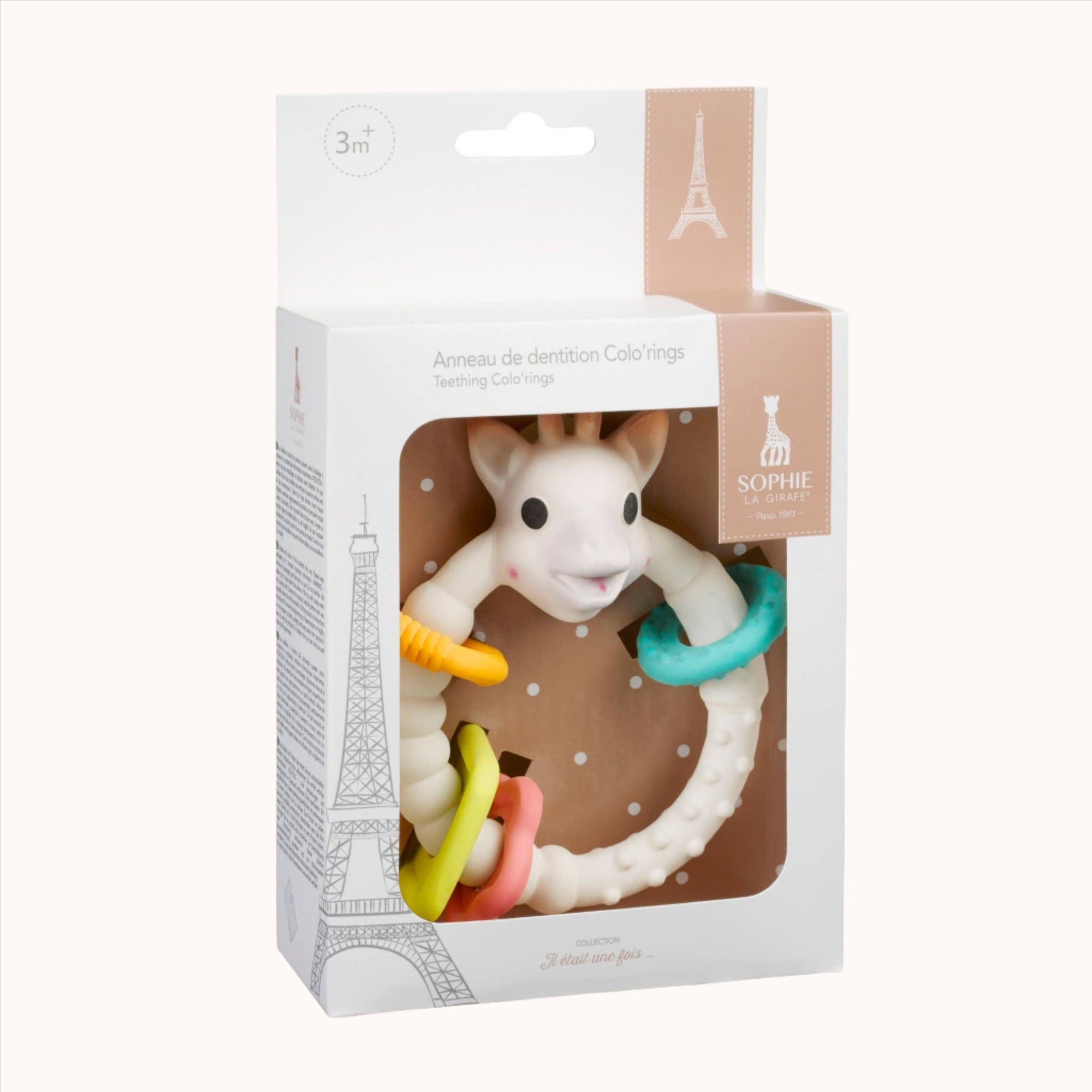 Sophie La Girafe Teething Colo' Rings - Minnie Little Things