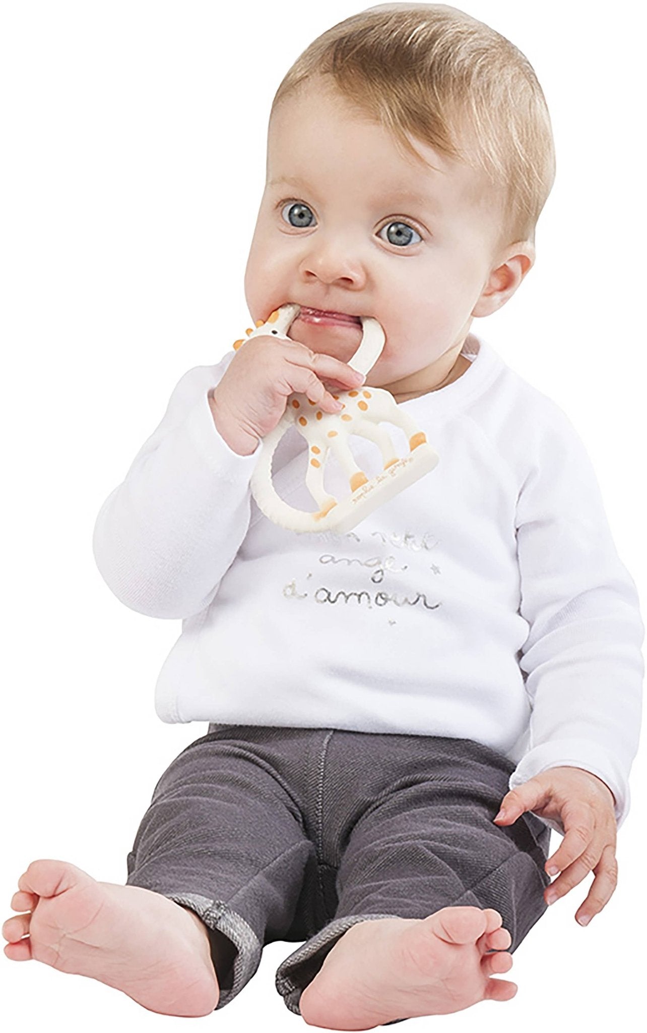 Sophie la girafe Teething Ring - Natural Rubber Baby Teether - Minnie Little Things